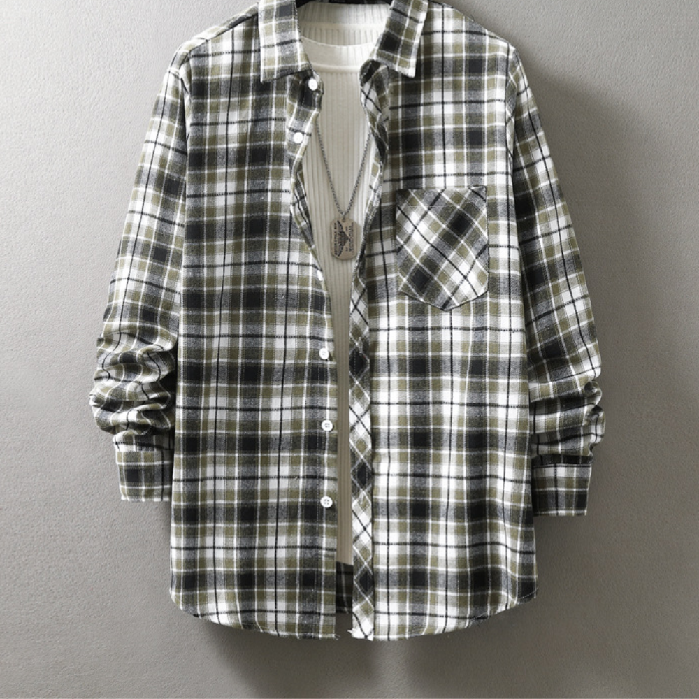 Anatoli - Stylish Summer Shirt with Long Sleeves for Men
