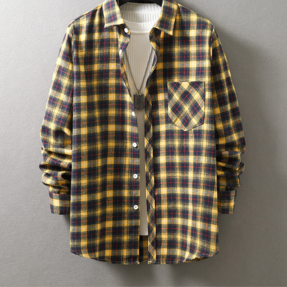 Anatoli - Stylish Summer Shirt with Long Sleeves for Men