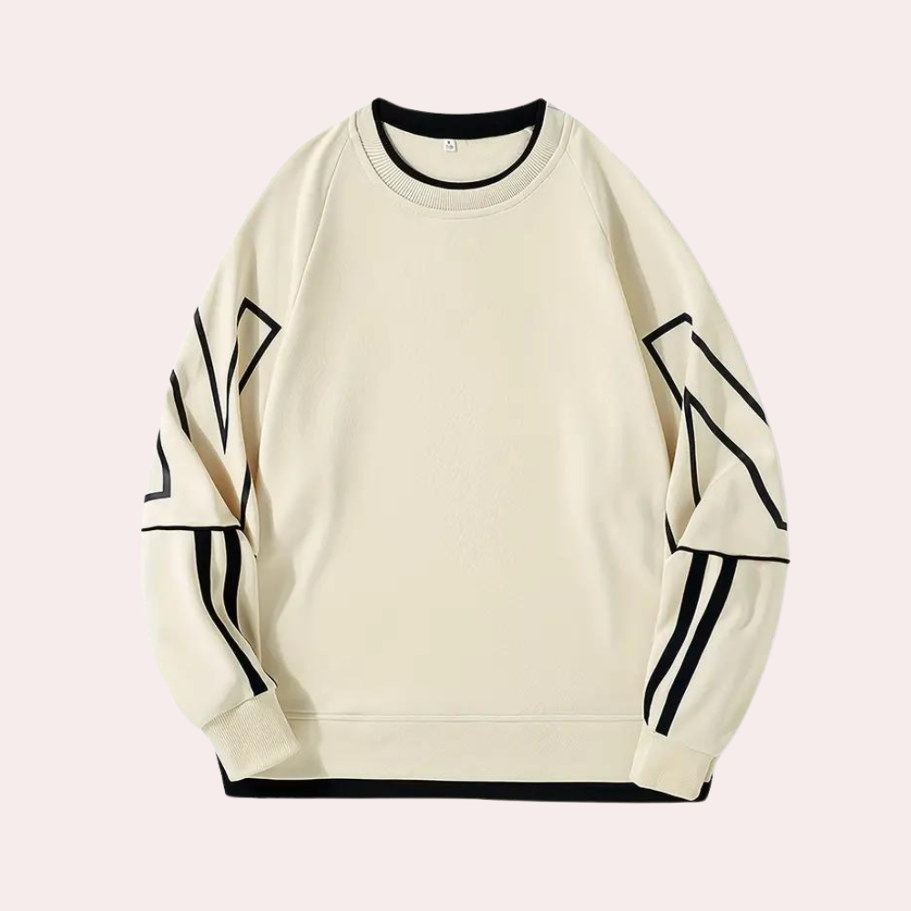 Zdravko - Men's Jumper with a Relaxed Fit for Summer Evenings