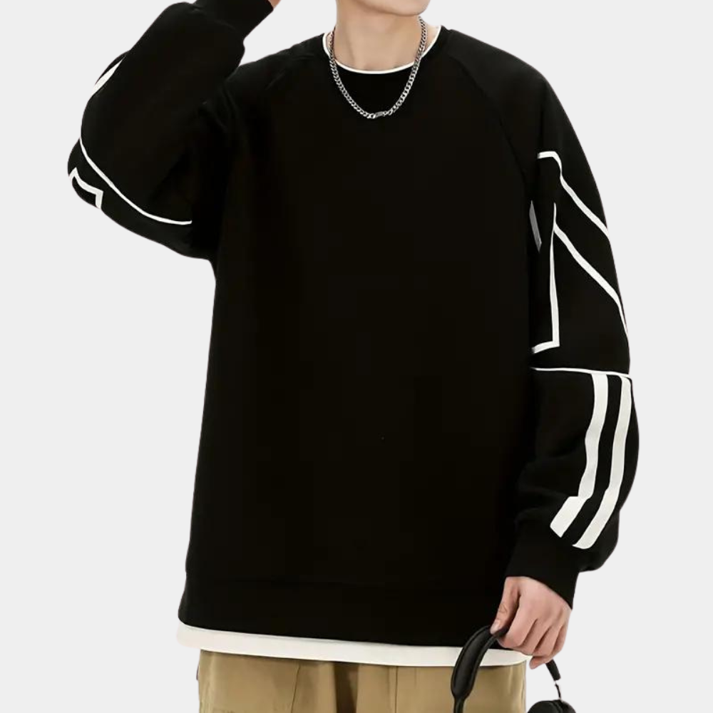 Zdravko - Men's Jumper with a Relaxed Fit for Summer Evenings