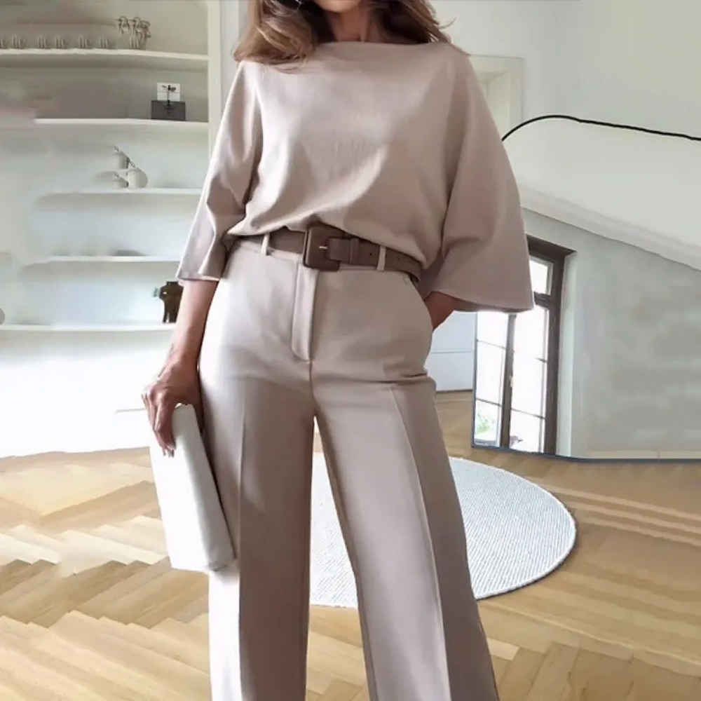 Suzanne - Elegant 2-piece ladies' outfit for summer