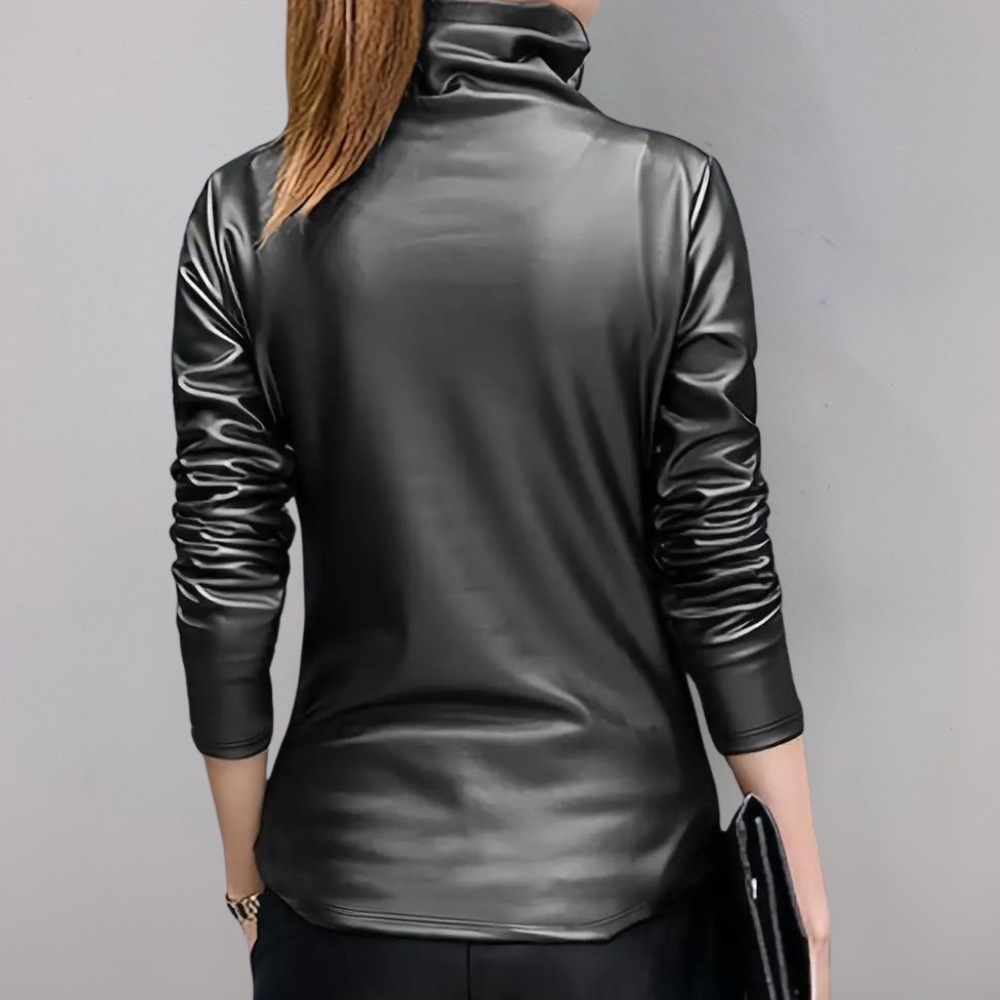 Stefania - Elegant ladies' shirt with long sleeves