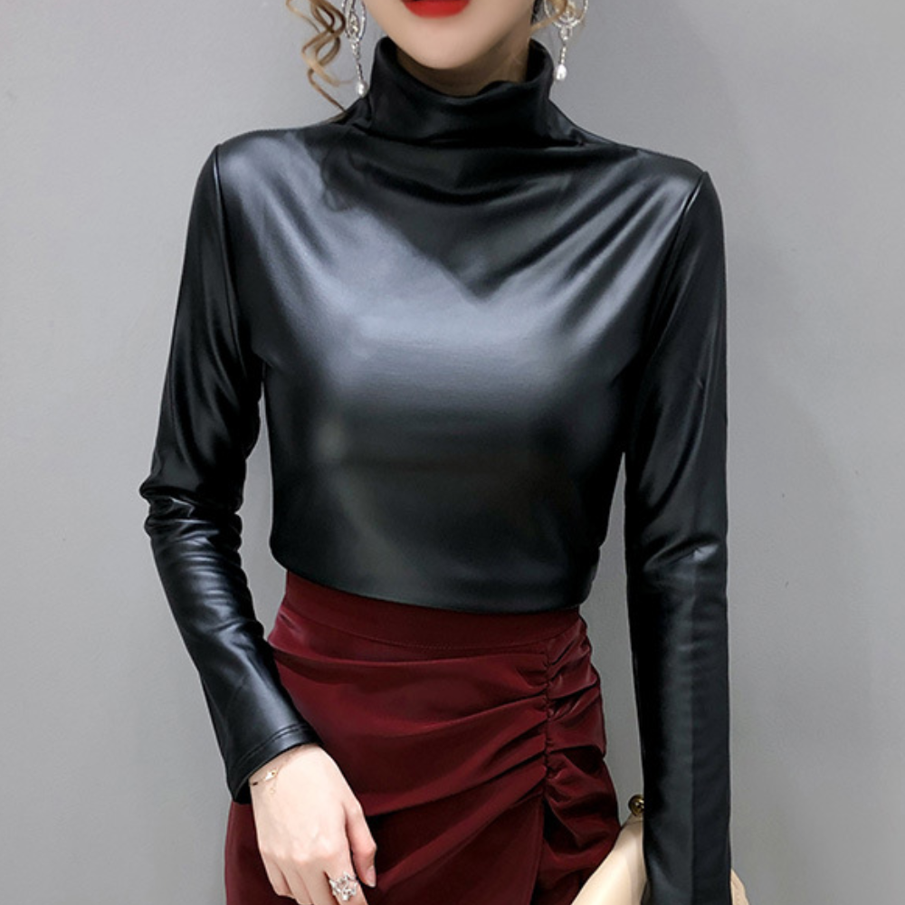 Stefania - Elegant ladies' shirt with long sleeves