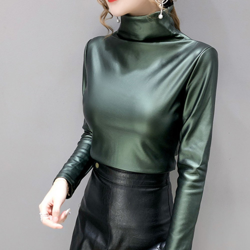 Stefania - Elegant ladies' shirt with long sleeves