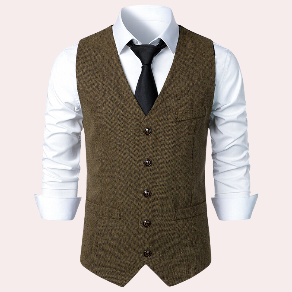Gilet Classique en Laine