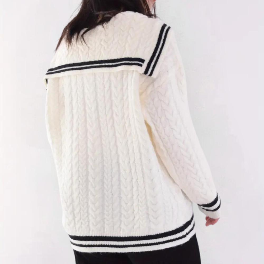 Sybille - Comfortable Knitted Women's Sweater