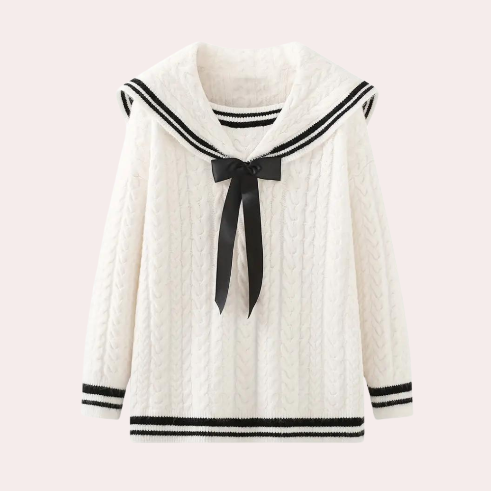Sybille - Comfortable Knitted Women's Sweater