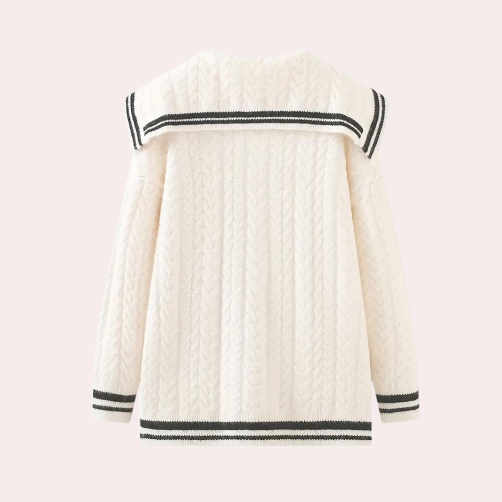 Sybille - Comfortable Knitted Women's Sweater
