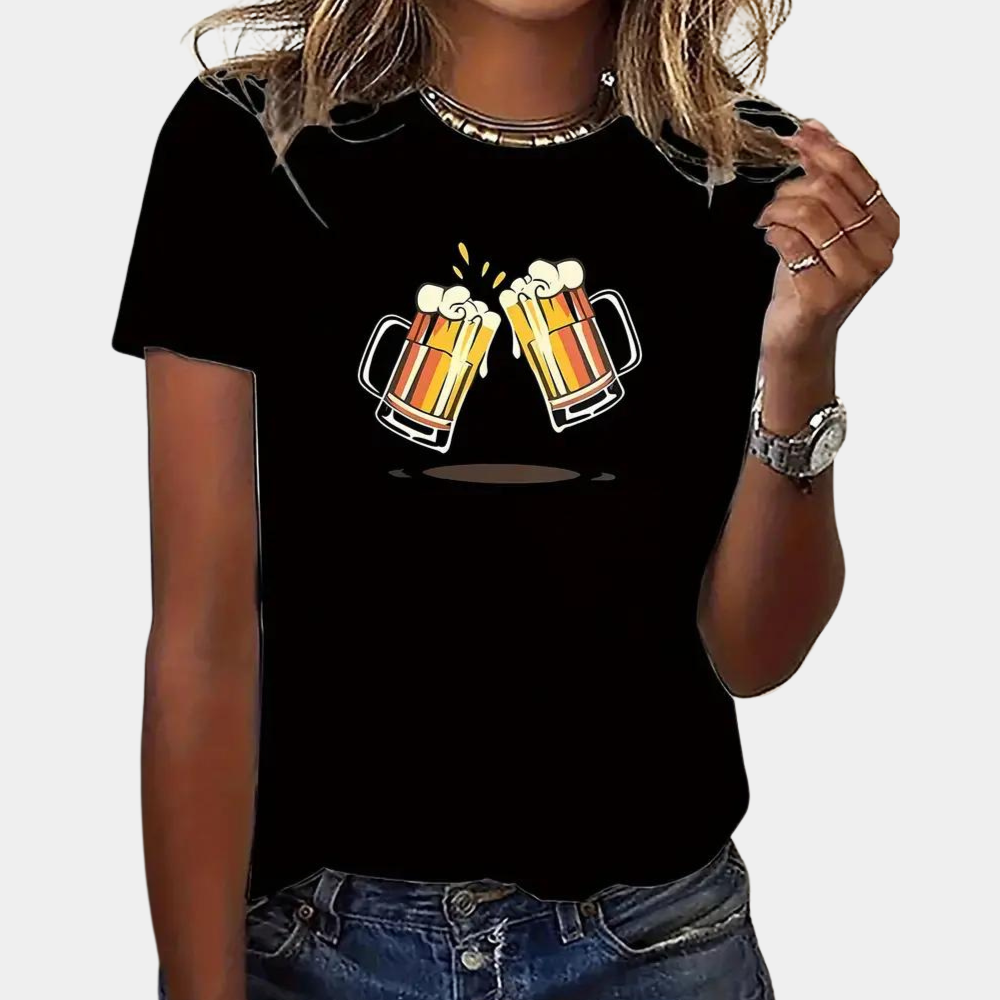 Carmela - Relaxed Fit Ladies' Shirt Summer Oktoberfest