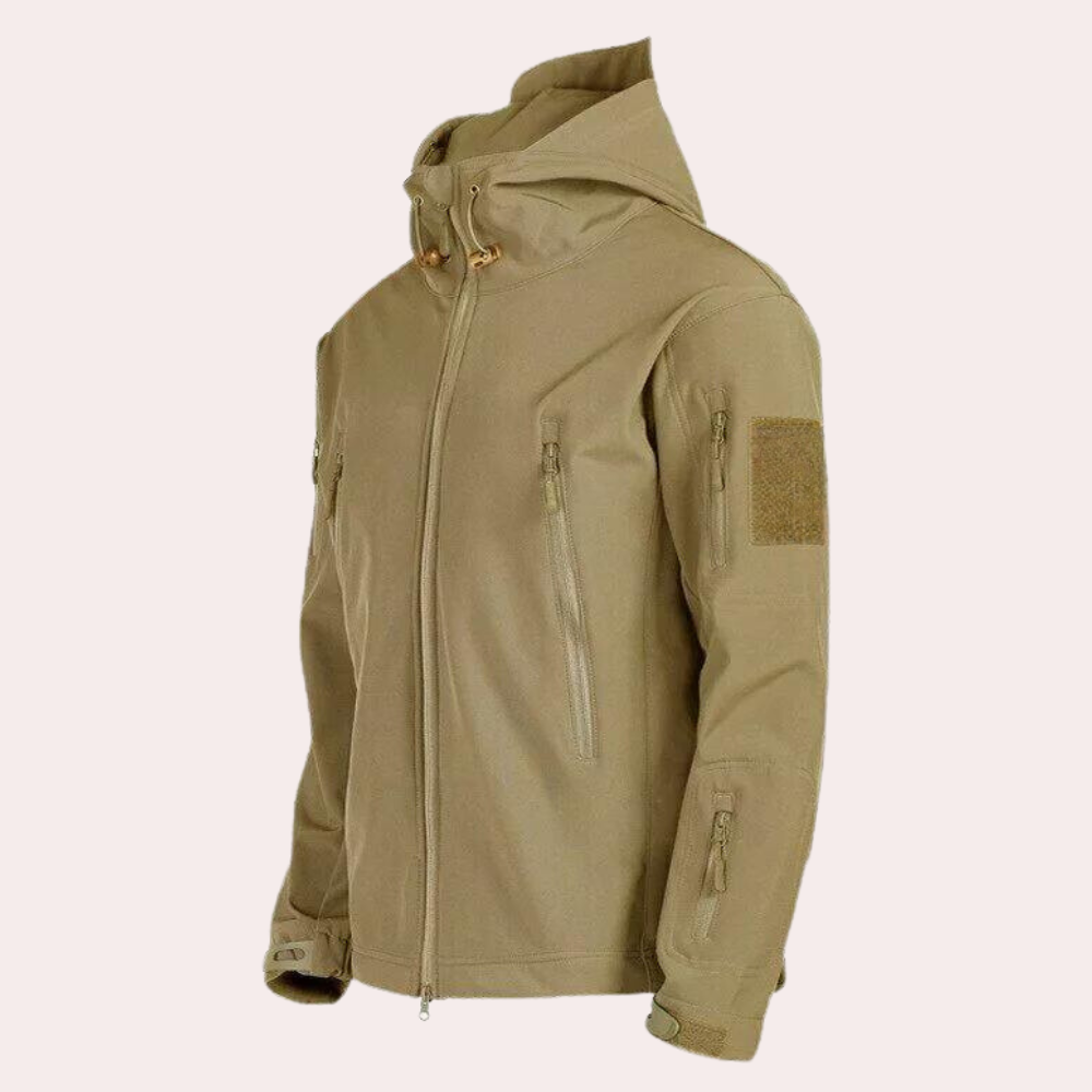 Timotheos - Stylish Windproof Summer Jacket for Men with Hood