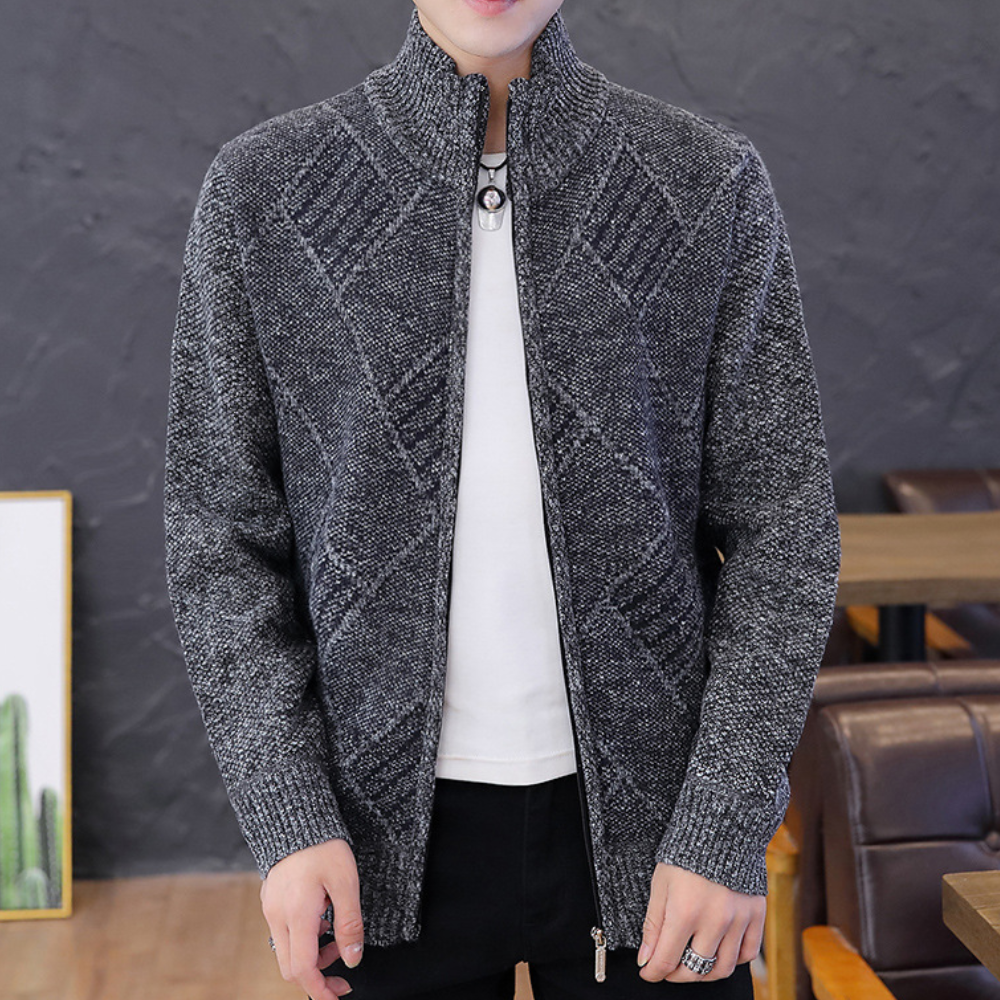 Blaisdell - Classic Knitted Summer Cardigan for the Modern Man