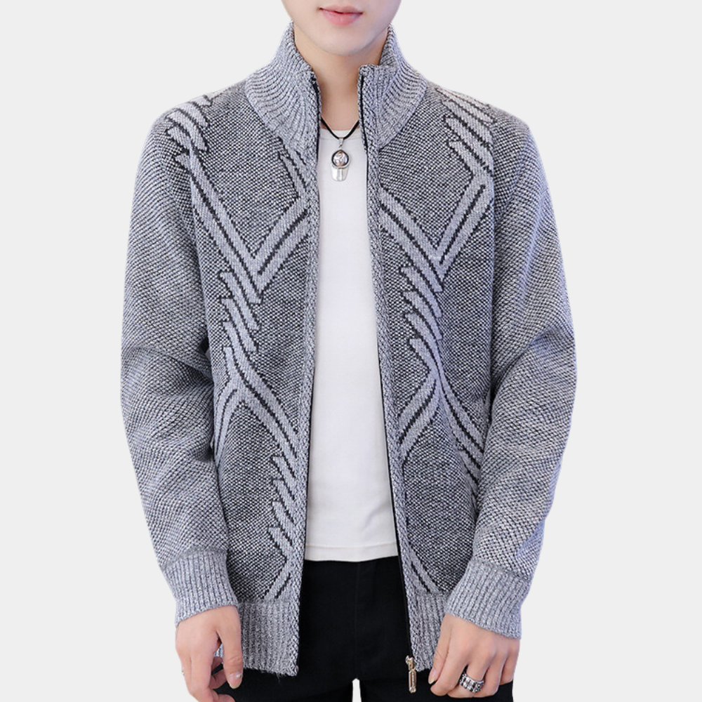 Blaisdell - Classic Knitted Summer Cardigan for the Modern Man