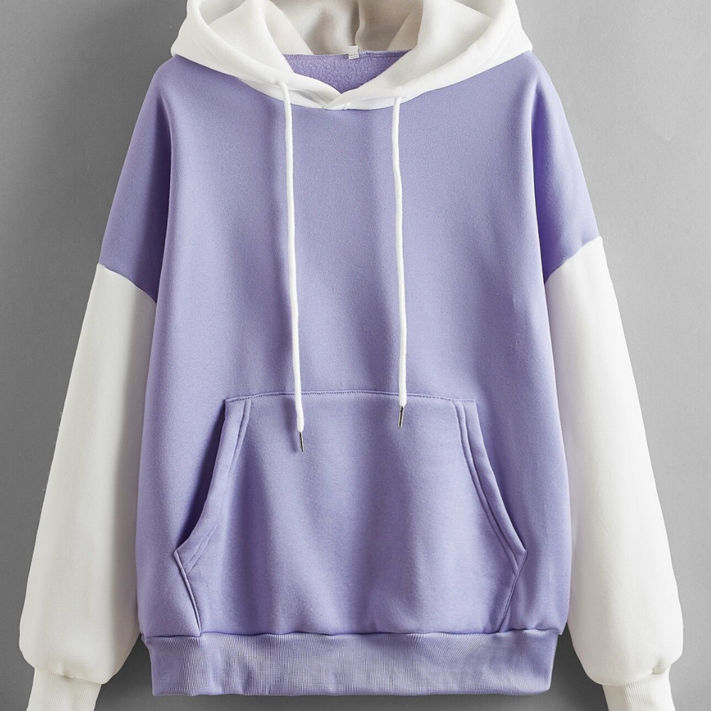 Beatrix - Trendy women's hoodie with practical drawstring for summer