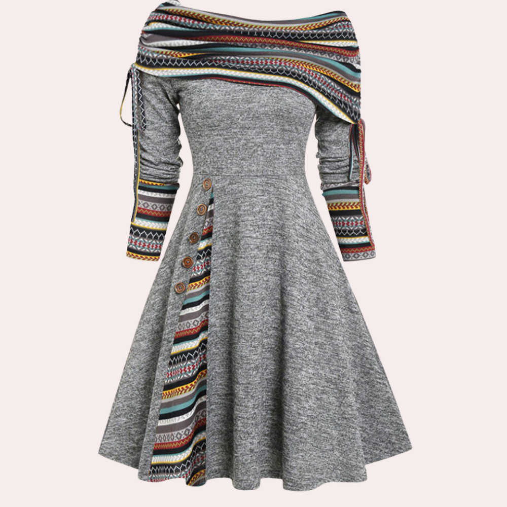 Winona - Adjustable Off Shoulder Summer Dress for Women