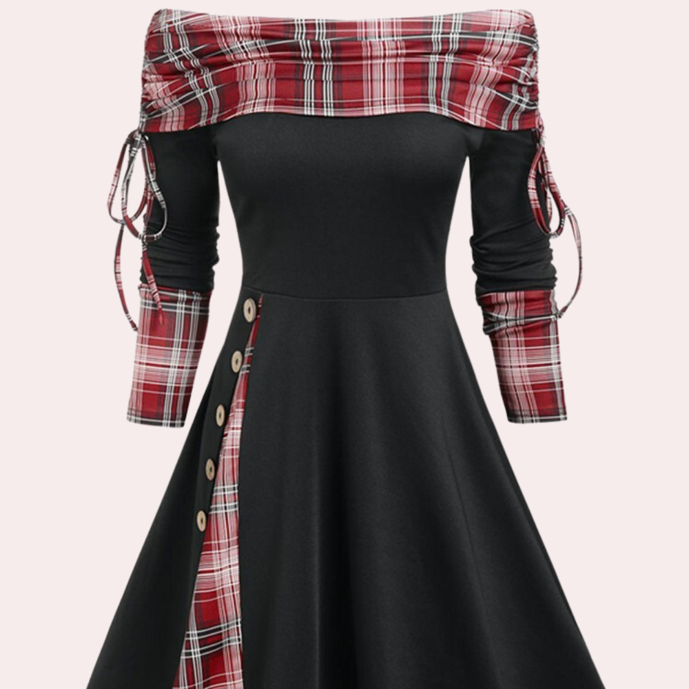 Winona - Adjustable Off Shoulder Summer Dress for Women