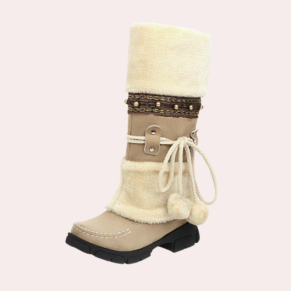 Angelia - Warm Snow Boots for Stylish Women