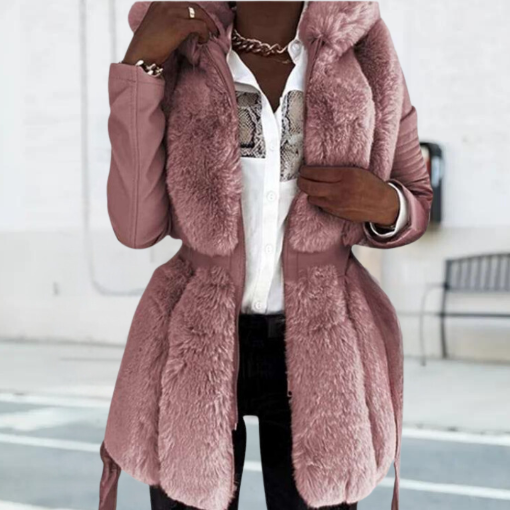 Alissa - Luxe Jacket with Hood for Women