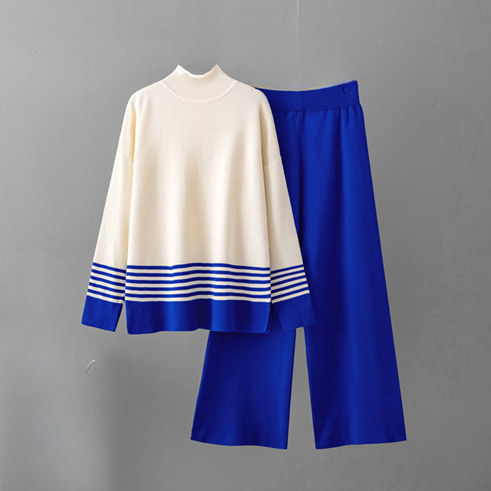 Amelita - Fashionable Knitted Two-Piece Summer Set for Women