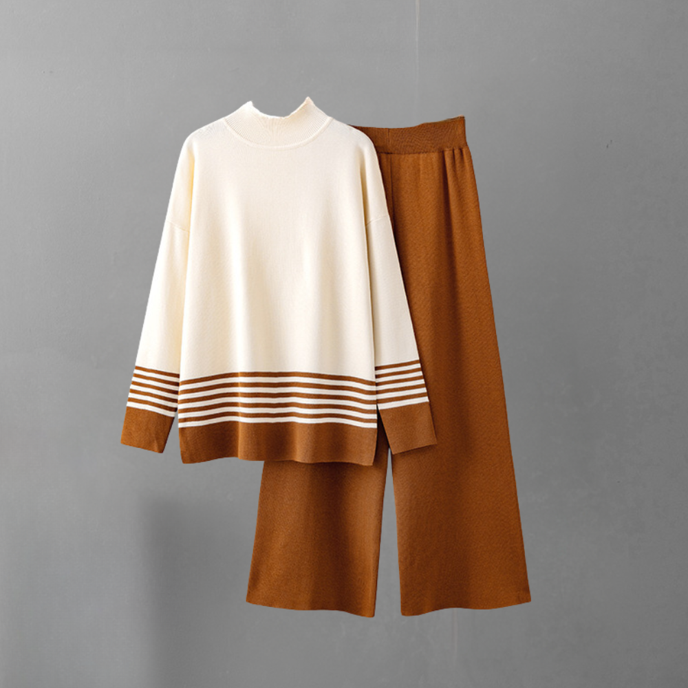 Amelita - Fashionable Knitted Two-Piece Summer Set for Women