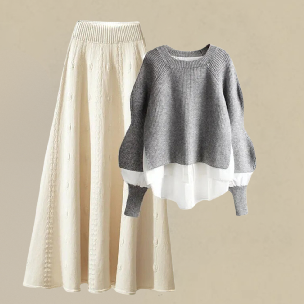 Ysolde - Stylish Knitted Women's Set for Summer