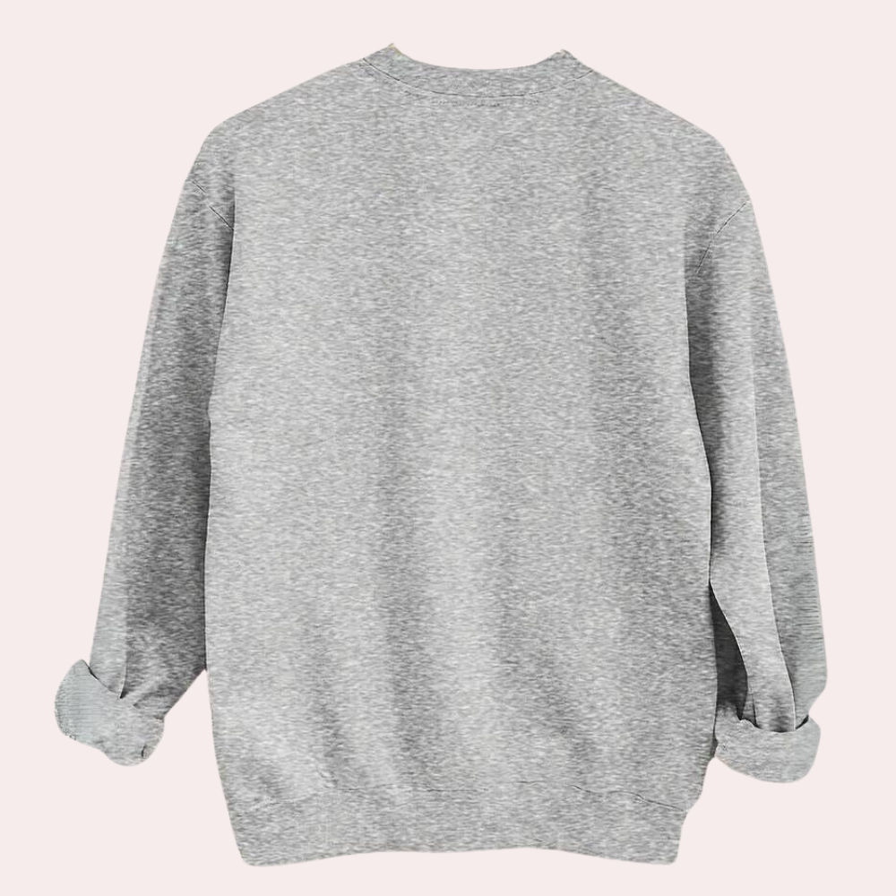 Cintia - Light and Spooky Halloween Sweatshirt for Women - Summer Edition