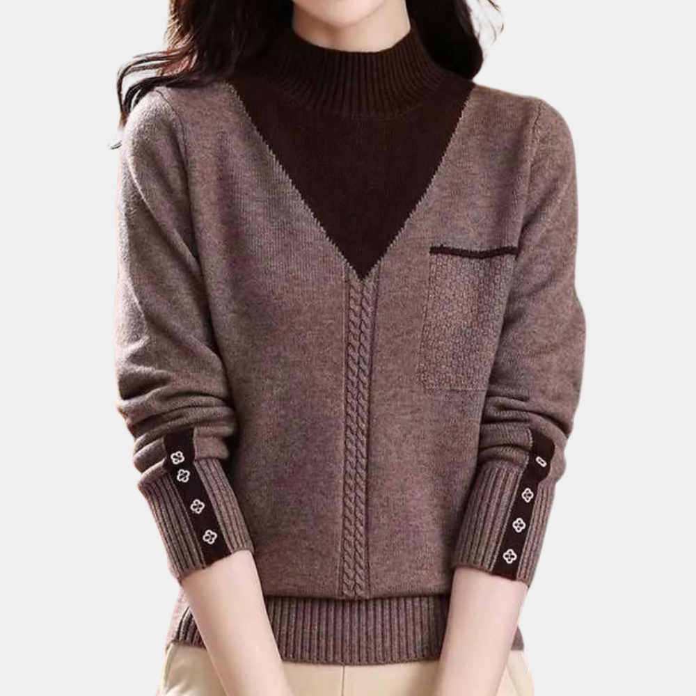 Tica - Lightweight and fashionable knitted jumper for women, perfect for spring and summer
