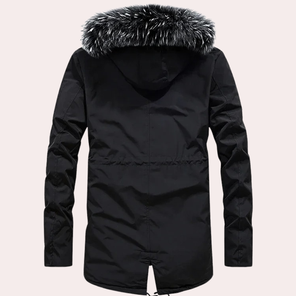 Bartek - Trendy coat with hood for cold days