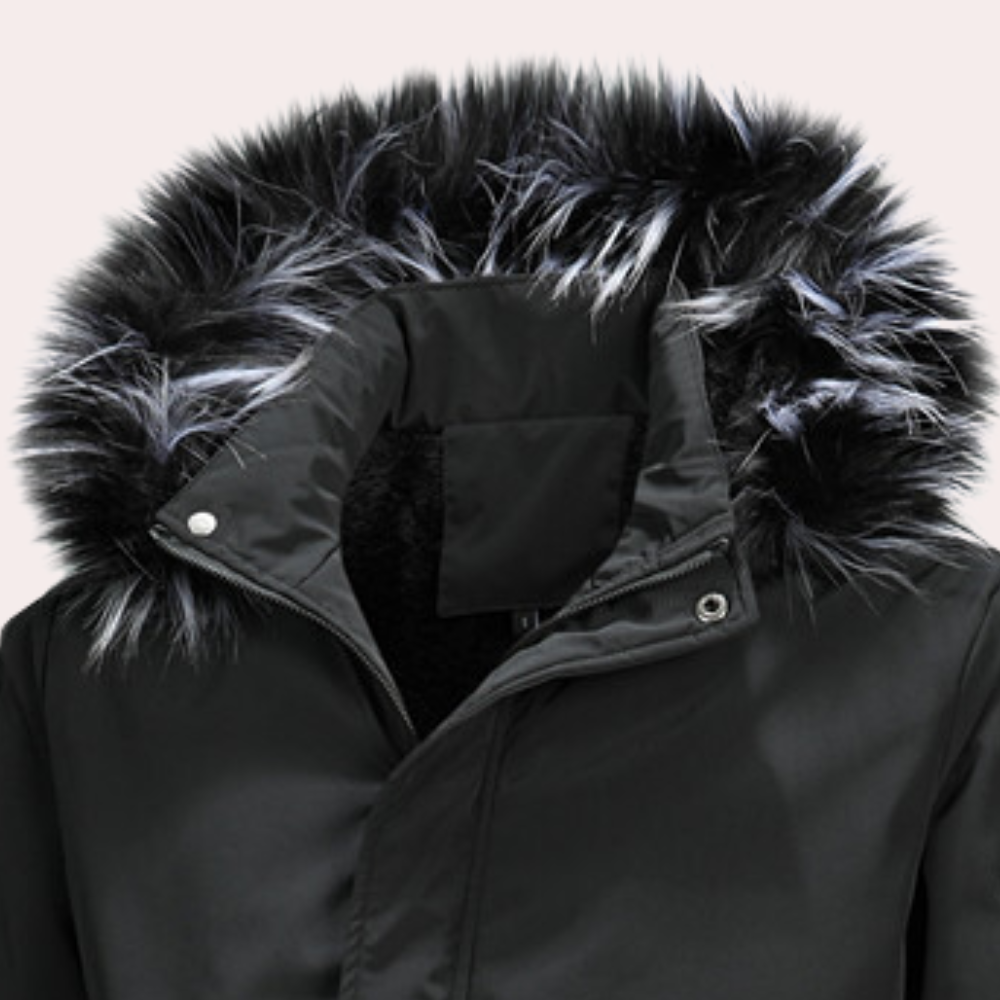 Bartek - Trendy coat with hood for cold days