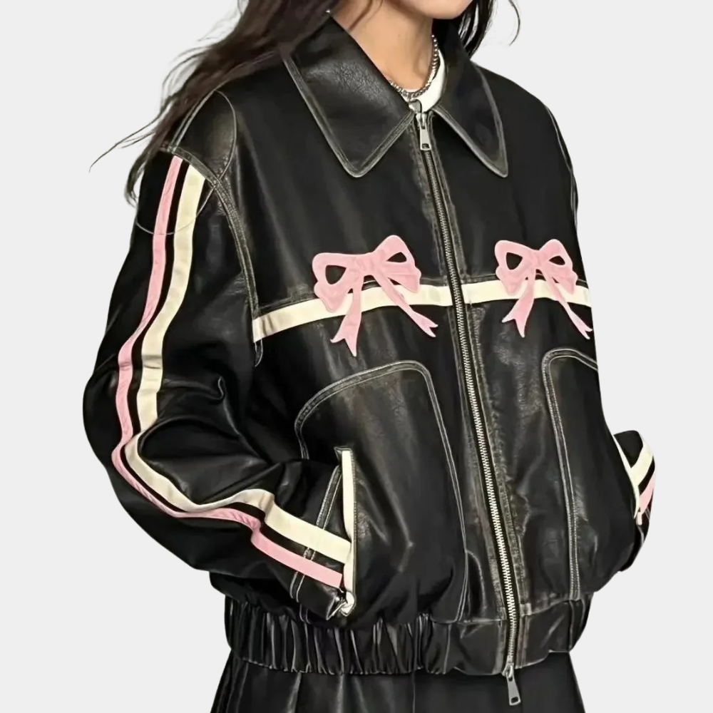 Ursuline - Classic Women's Jacket with Luxury Bow Detail for Summer