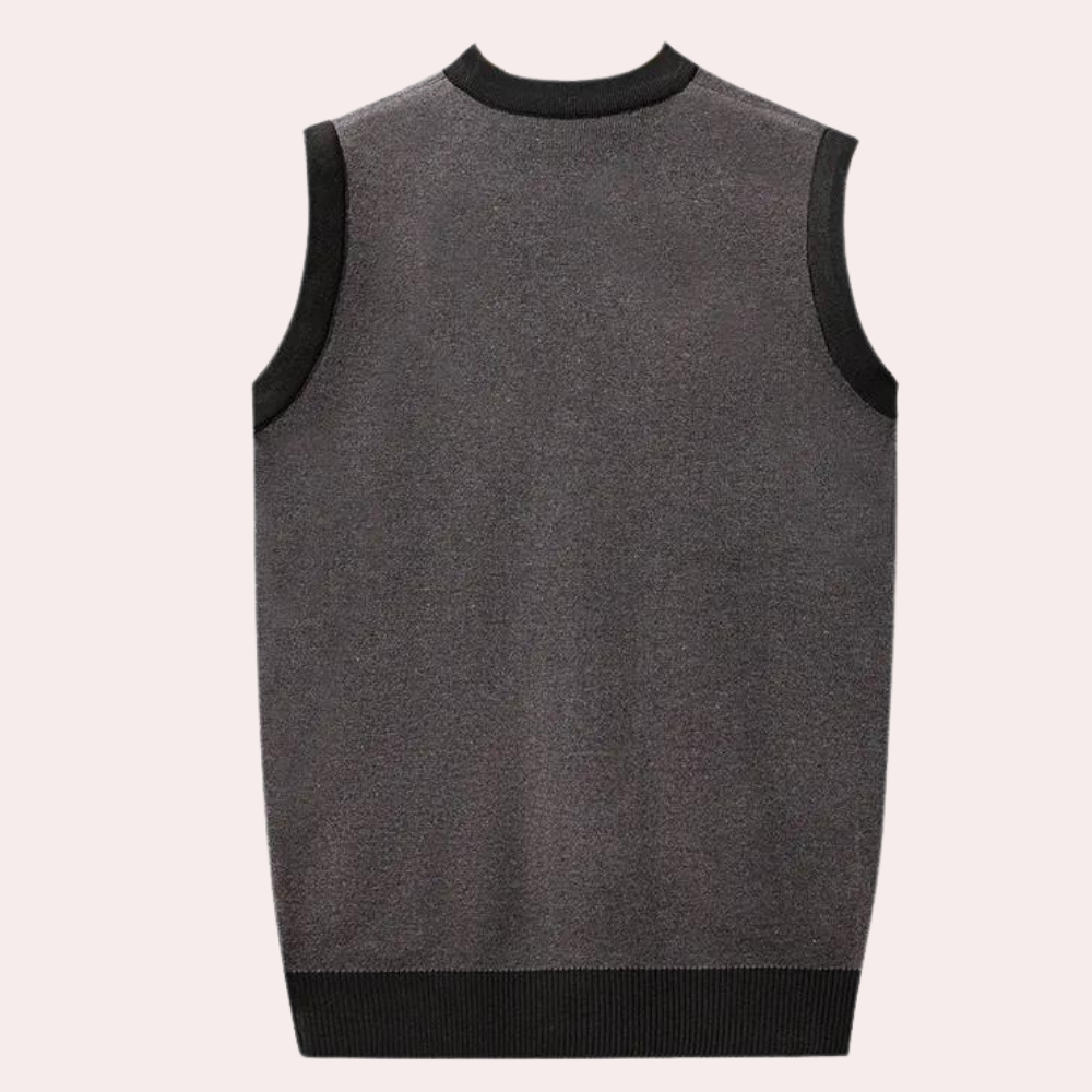 Vidor - Modern Knitted Men's Cardigan for Summer