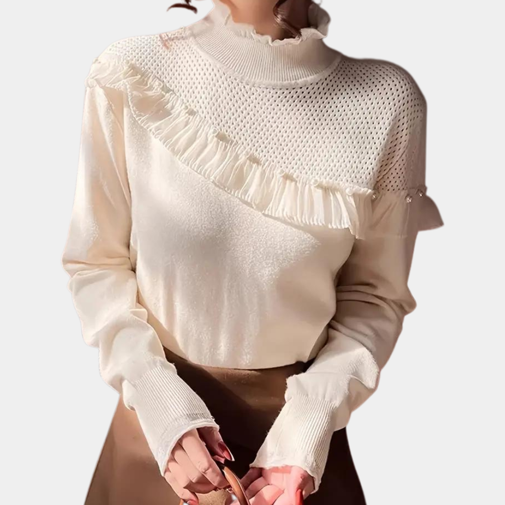 Zuleika - Women's Stylish Summer Jumper with Beads