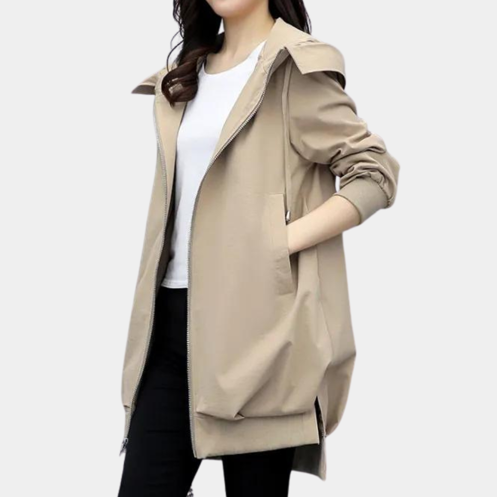 CLEMENTINE - Stylish Long Coat for Women