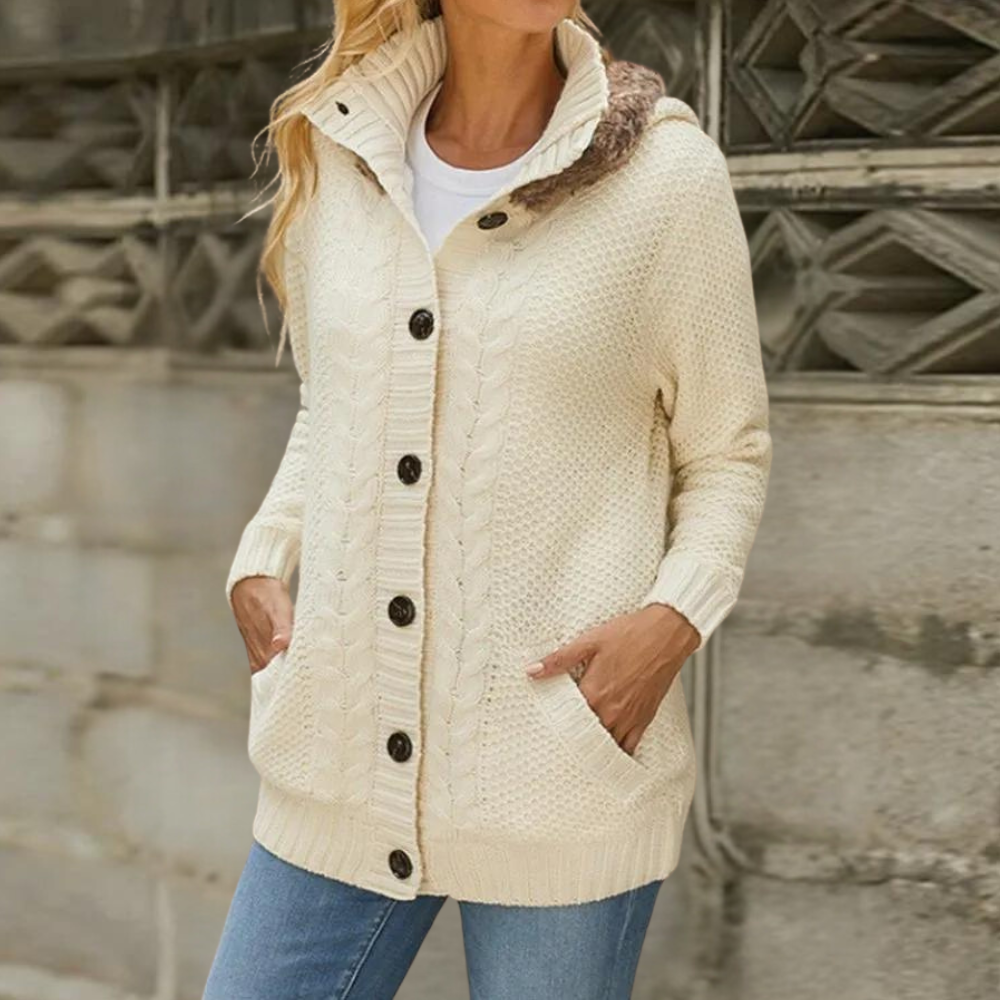 NAYLANI - Trendy Summer Gilet with Hood for Women