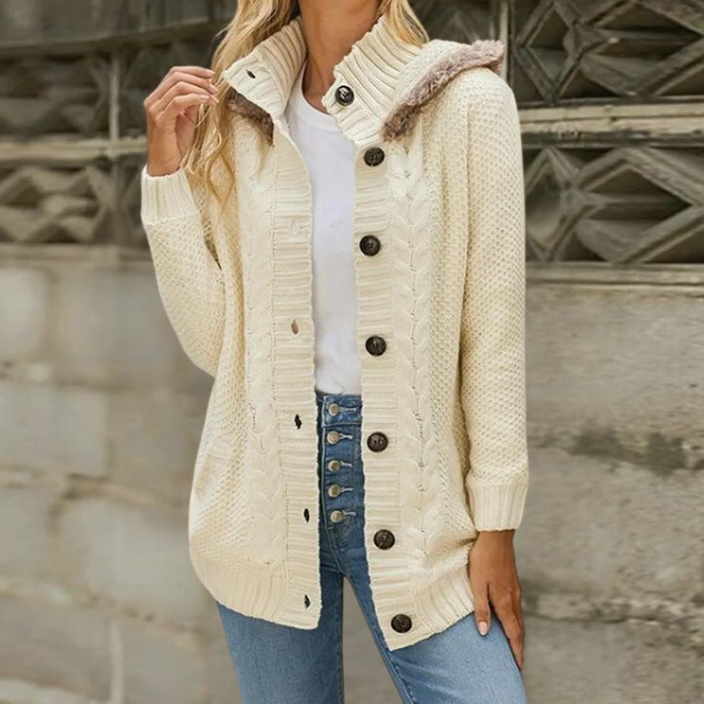 NAYLANI - Trendy Summer Gilet with Hood for Women