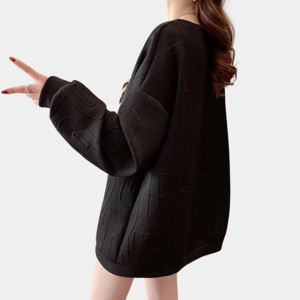 CHRISTINA - Trendy Summer Jumper with Texture for Women