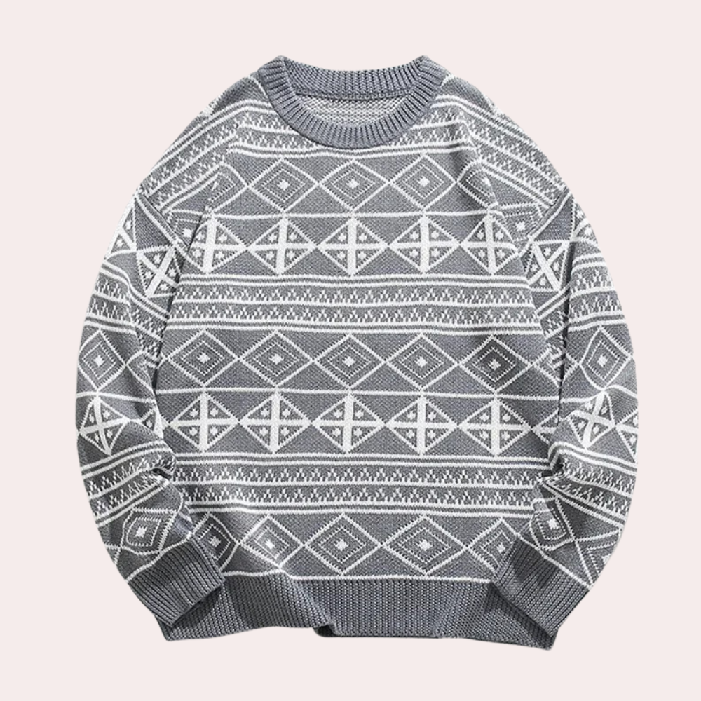ADAM - Warm Knitted Jumper for Men