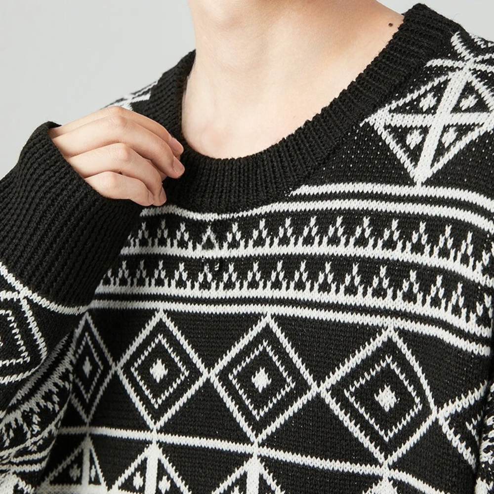 ADAM - Warm Knitted Jumper for Men