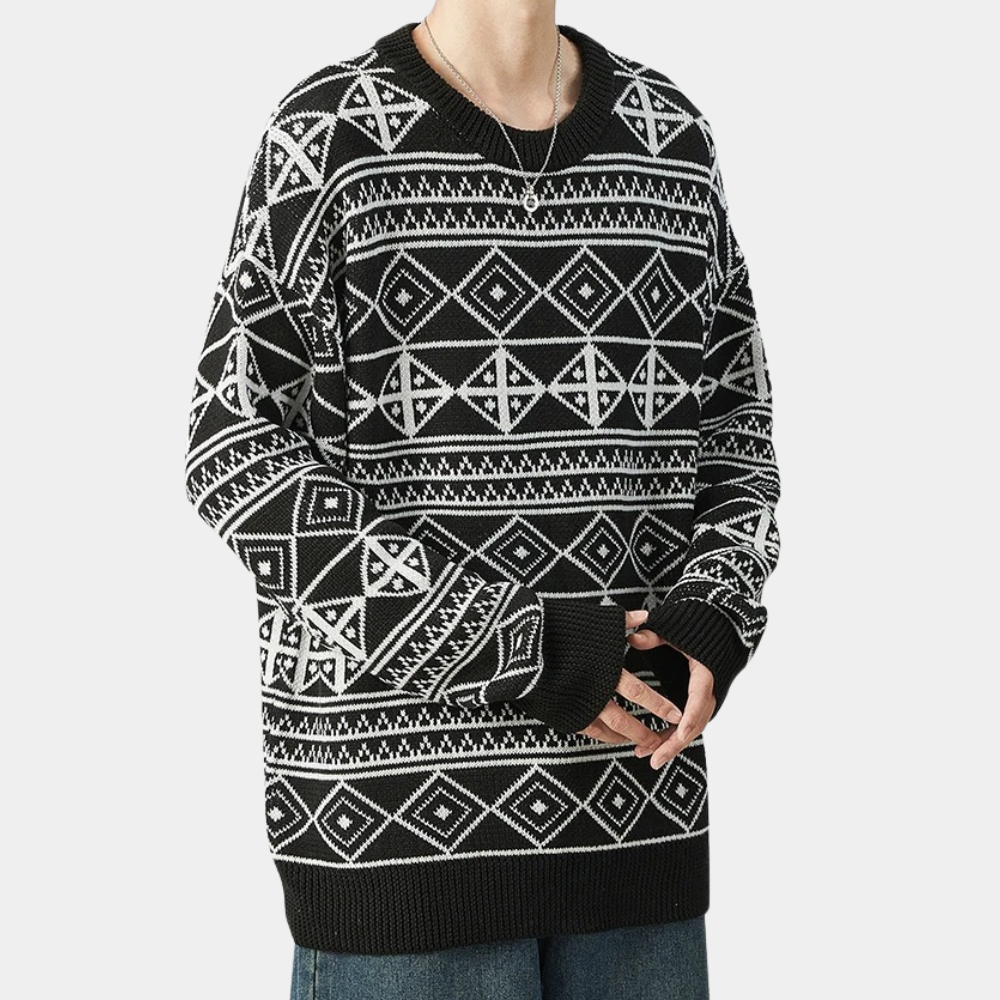 ADAM - Warm Knitted Jumper for Men
