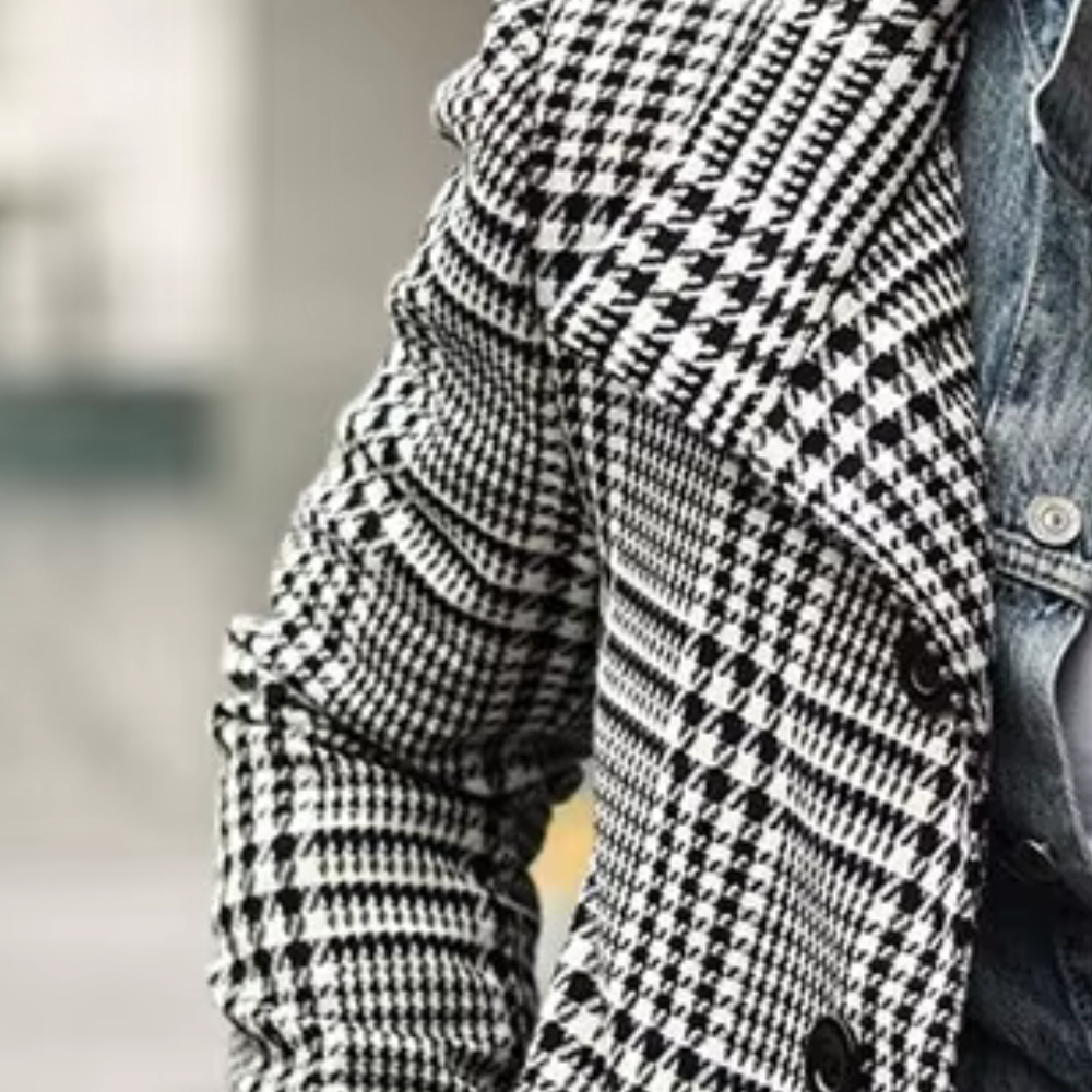 CHRISTOPHER - Stylish Lightweight Checked Summer Jacket for Men