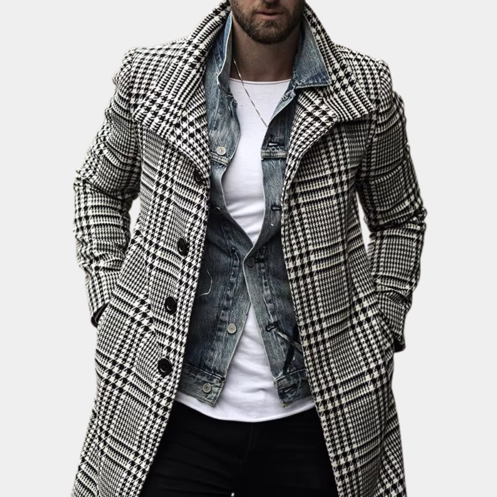 CHRISTOPHER - Stylish Lightweight Checked Summer Jacket for Men