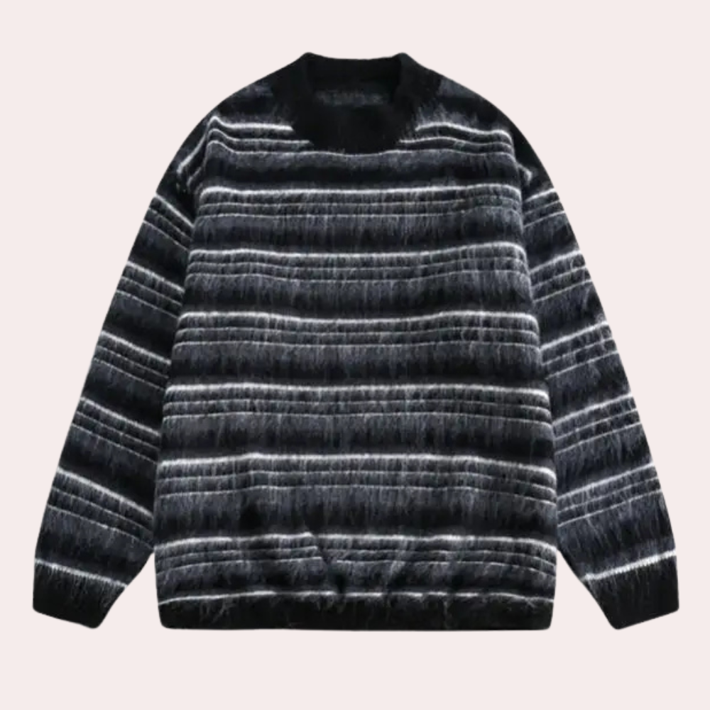 AARON - Classic Striped Jumper for Men
