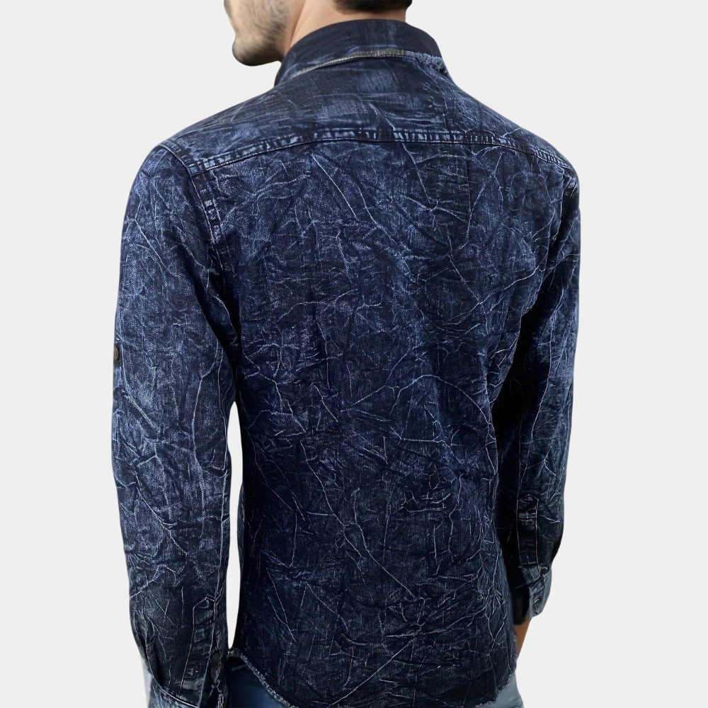 BILLY - Classic Denim Summer Shirt for Men