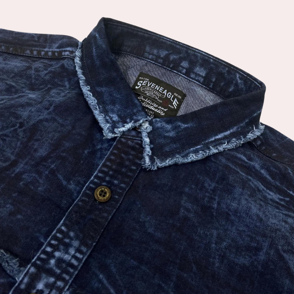 BILLY - Classic Denim Summer Shirt for Men