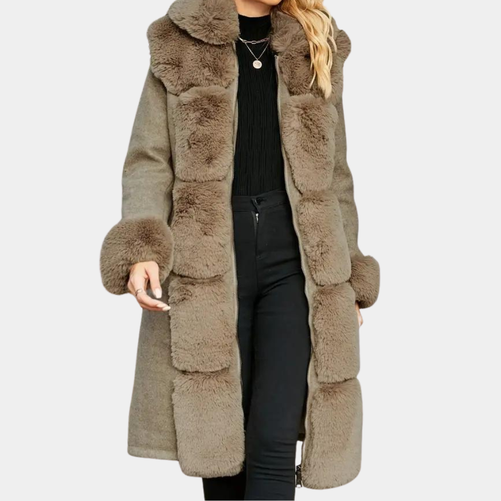 CHRISTINE - Comfortable Plush Coat for Women