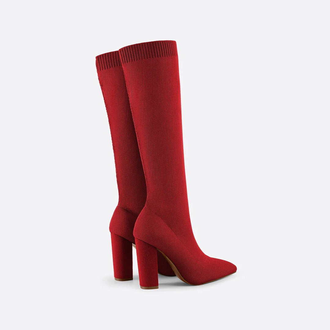 CIARA - Knee-High Sock Boots for Summer