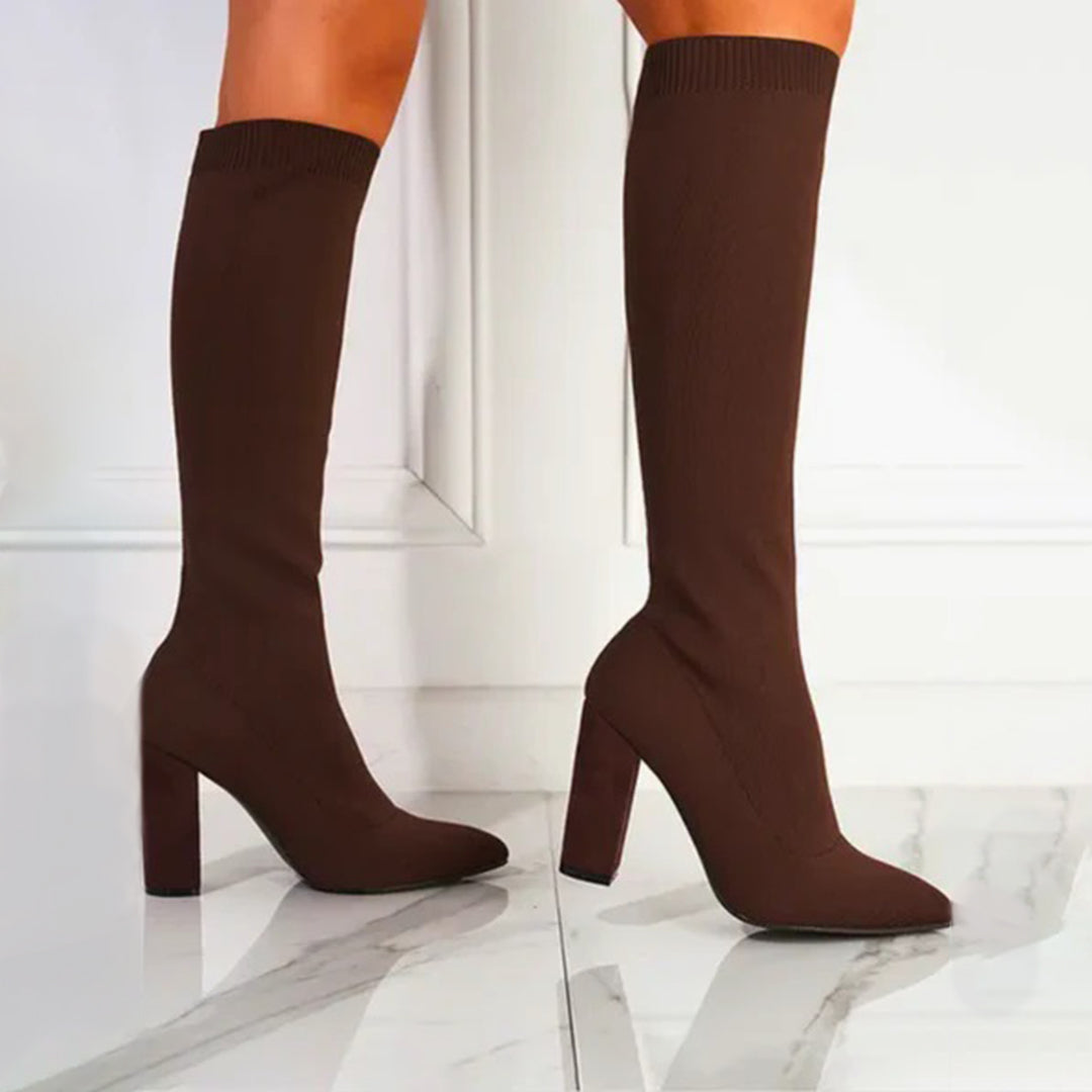 CIARA - Knee-High Sock Boots for Summer