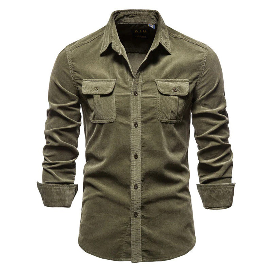 Conor - Corduroy Summer Shirt for Men