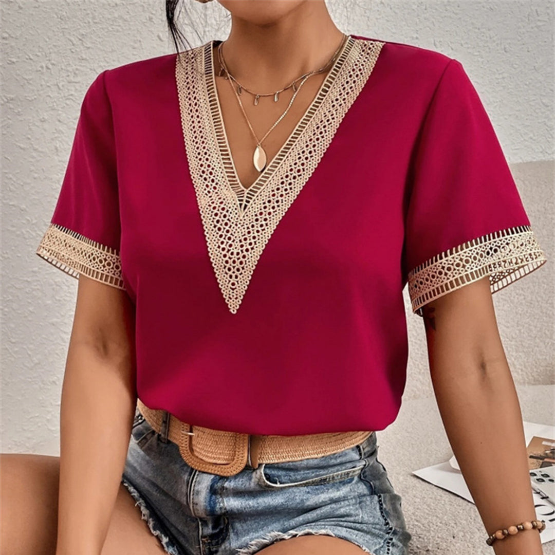 TANJA - Elegant ladies' t-shirt for summer