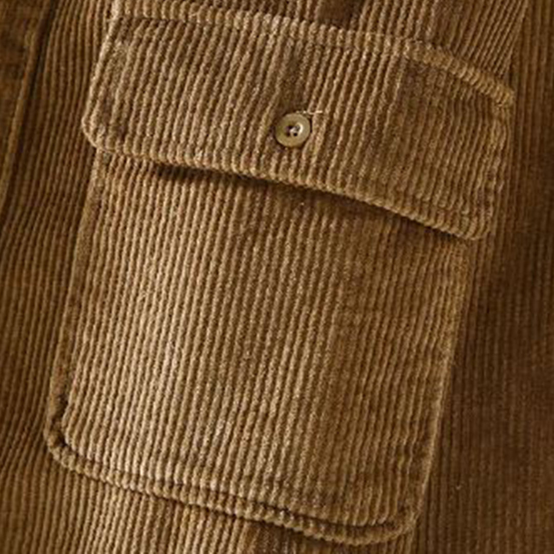 ABERNATHY - Lightweight Corduroy Summer Shirt for Men