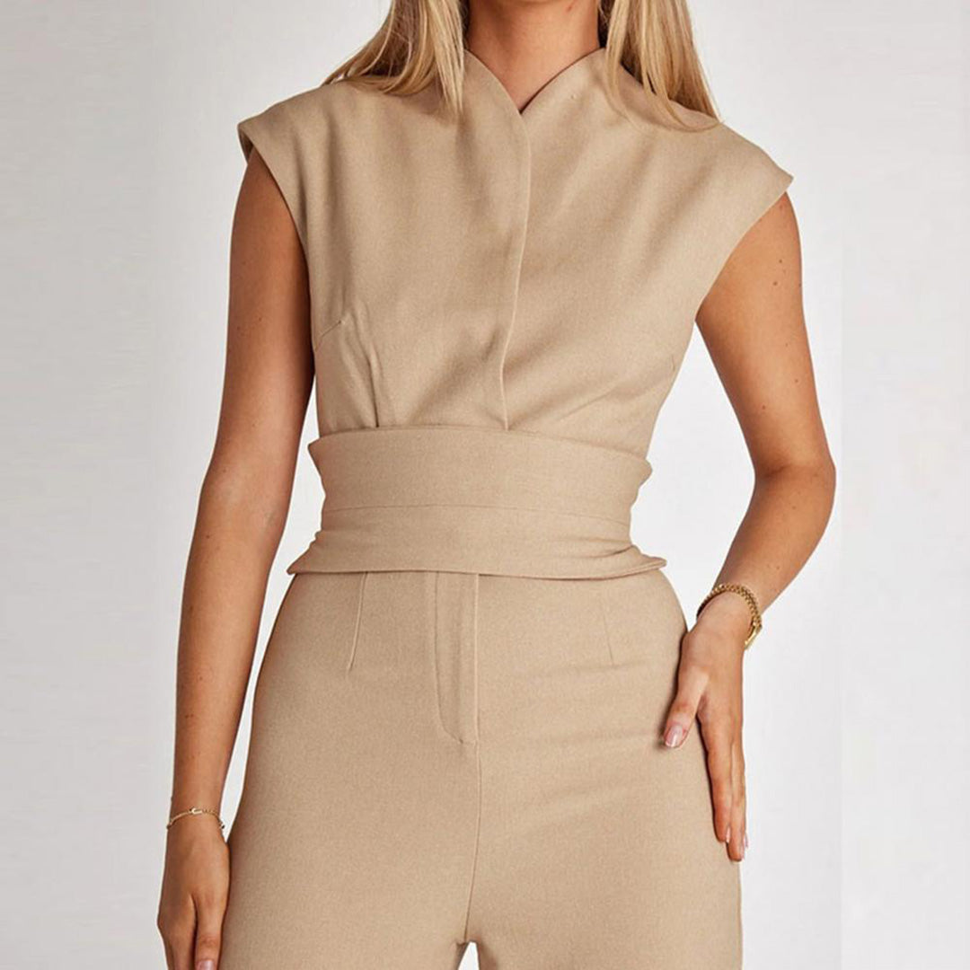 ANASTASIA - Fashionable Summer Jumpsuit with Loose Legs